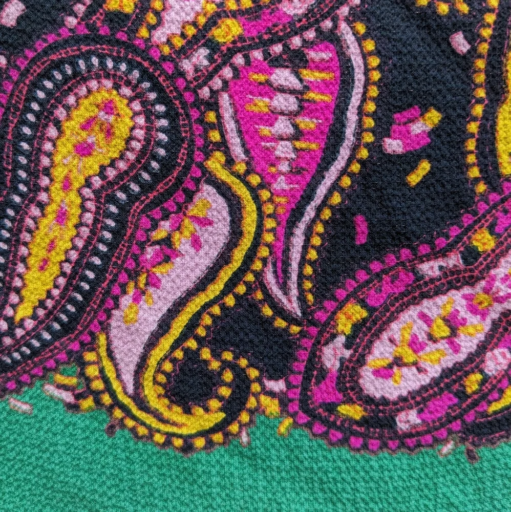 2/12 Leona Edmiston Frocks paisley dress - Picture 4 of 6